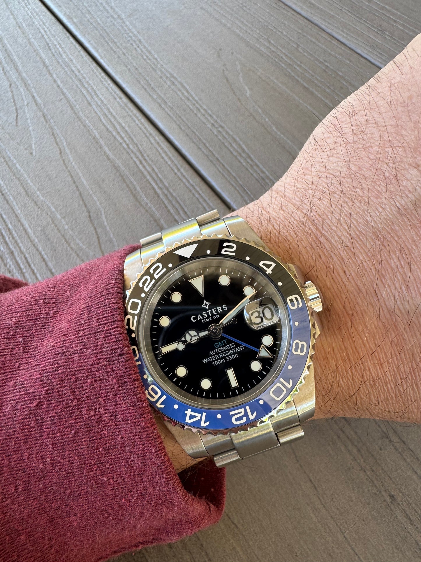 Casters Batman GMT – Dual Timezone Automatic Watch